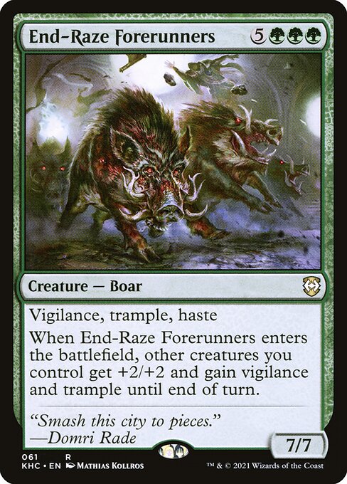 End-Raze Forerunners - KHC - 61