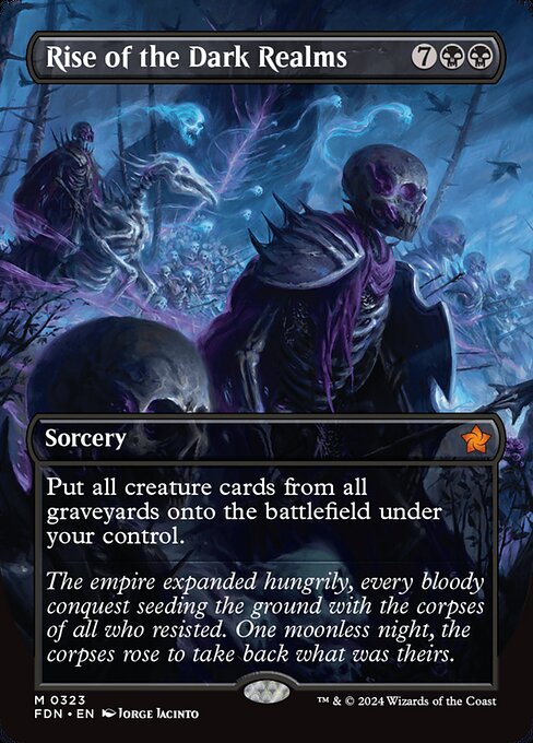 Rise of the Dark Realms (Borderless) - FDN - 323