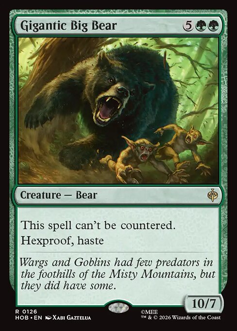 Gigantic Big Bear - HOB - 126