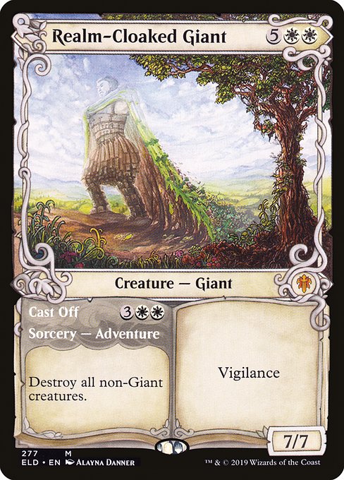 Realm-Cloaked Giant (Showcase) - ELD - 277