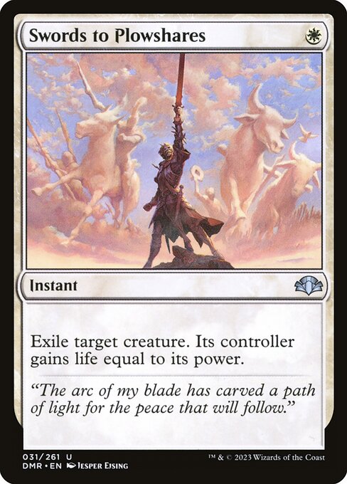 Swords to Plowshares - DMR - 31