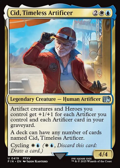 Cid, Timeless Artificer (0419) - FIN - 419