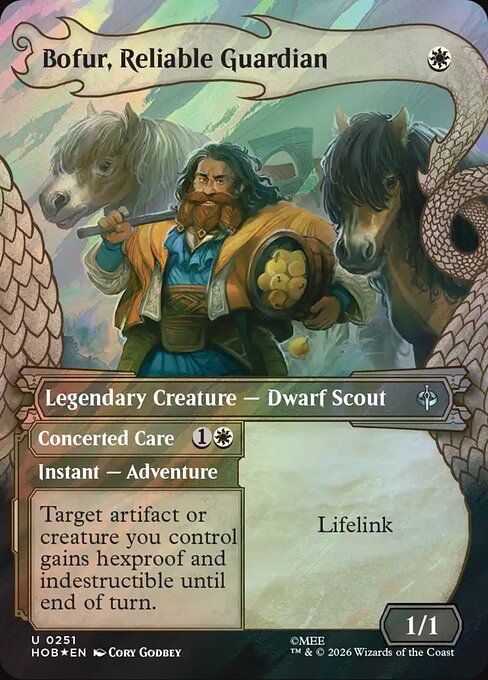 Bofur, Reliable Guardian (Showcase) (Surge Foil) - HOB - 251