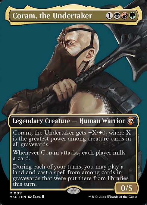 Coram, the Undertaker (Borderless) - M3C - 11