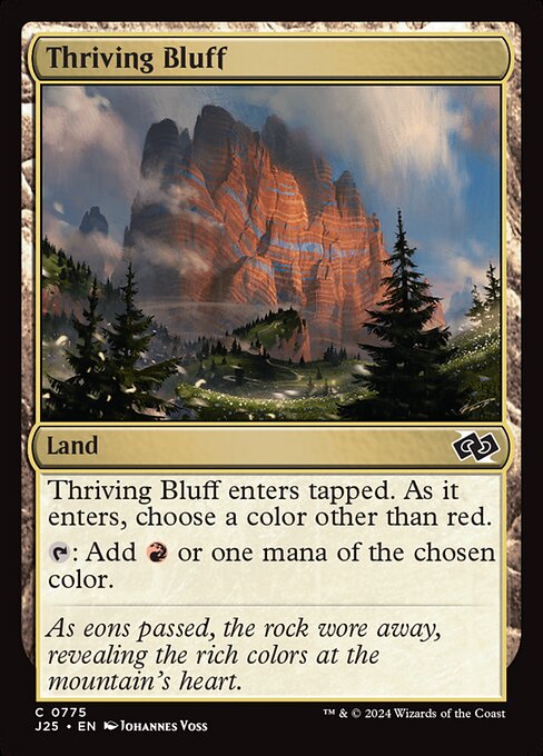 Thriving Bluff - J25 - 775