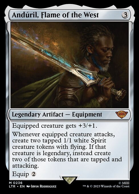 Anduril, Flame of the West (Foil) - LTR - 236