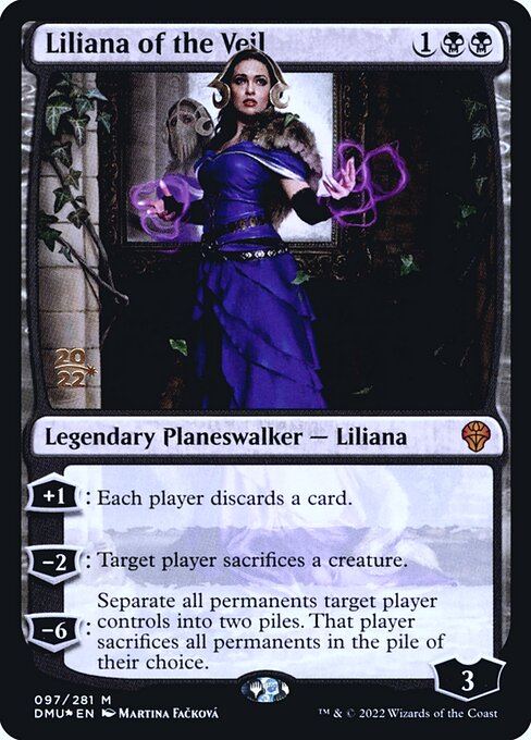 Liliana of the Veil (Foil) - PDMU - 97s