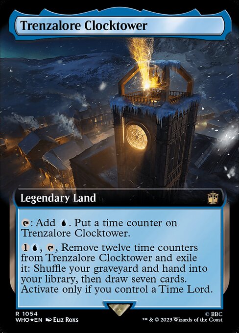 Trenzalore Clocktower (Extended Art) (Surge Foil) - WHO - 1054