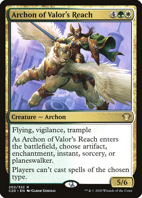 Archon of Valor's Reach - C20 - 202