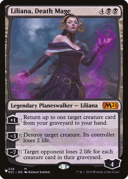 Liliana, Death Mage - PLST - M21-328