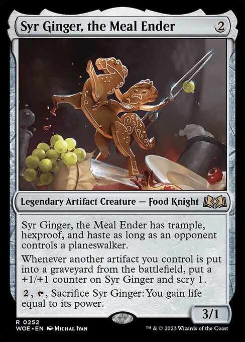 Syr Ginger, the Meal Ender - WOE - 252