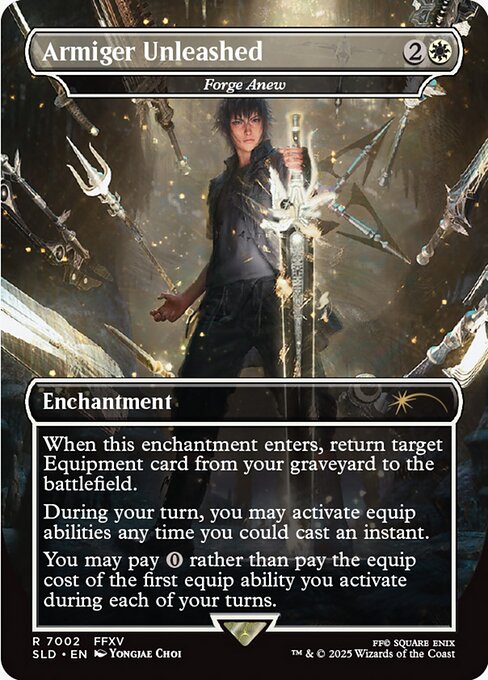Armiger Unleashed - Forge Anew (Rainbow Foil) - SLD - 7002