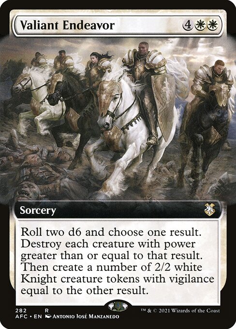 Valiant Endeavor (Extended Art) - AFC - 282