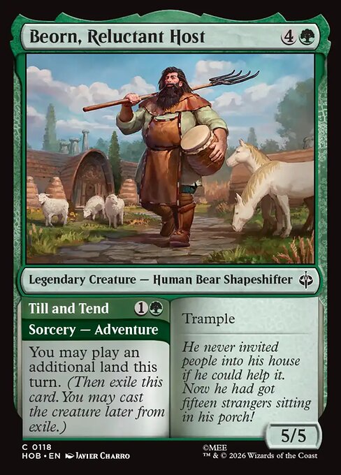 Beorn, Reluctant Host - HOB - 118