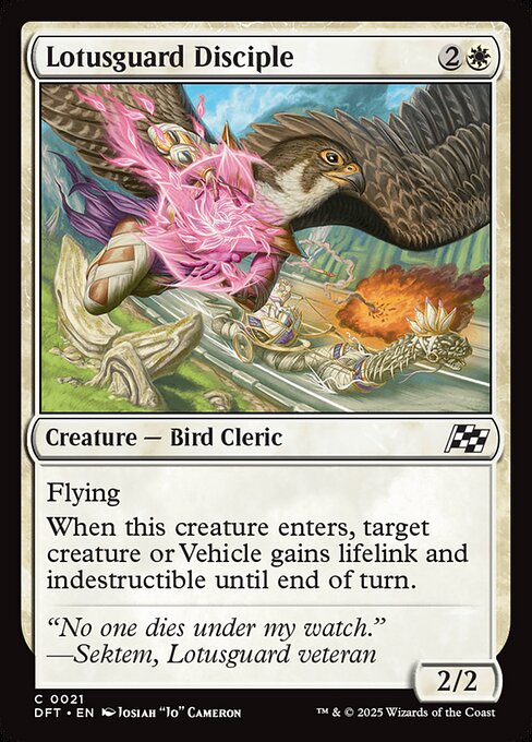 Lotusguard Disciple (Foil) - DFT - 21