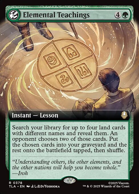 Elemental Teachings (Extended Art) - TLA - 378