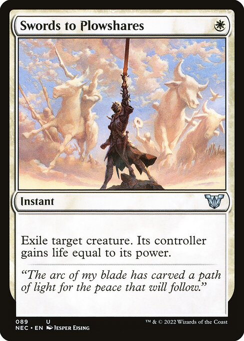 Swords to Plowshares - NEC - 89