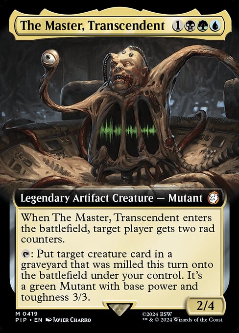 The Master, Transcendent (Extended Art) - PIP - 419