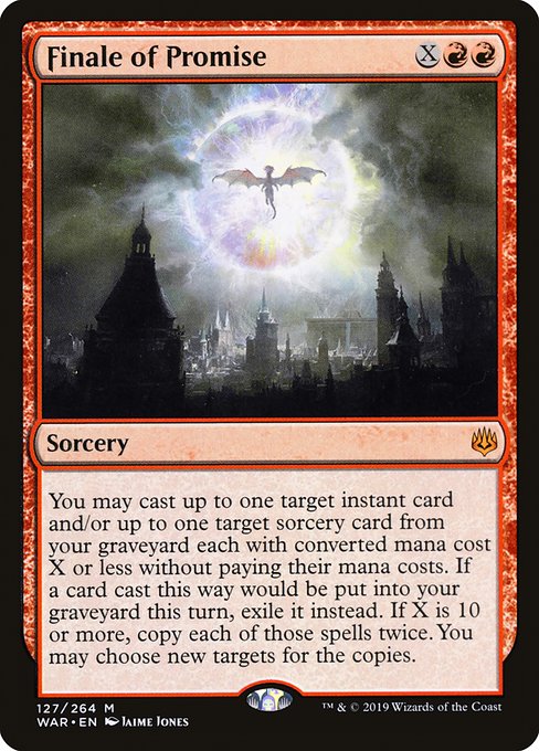 Finale of Promise - WAR - 127