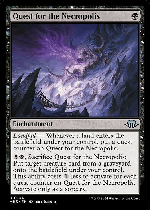 Quest for the Necropolis (Foil) - MH3 - 104