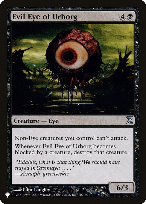 Evil Eye of Urborg - PLST - TSP-107