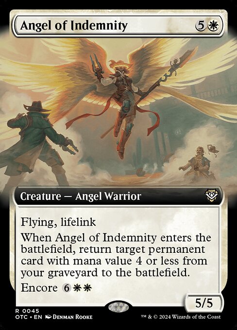 Angel of Indemnity (Extended Art) - OTC - 45