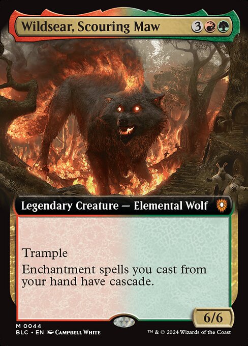 Wildsear, Scouring Maw (Extended Art) - BLC - 44