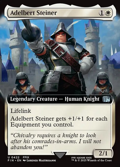 Adelbert Steiner (Extended Art) (Foil) - FIN - 422