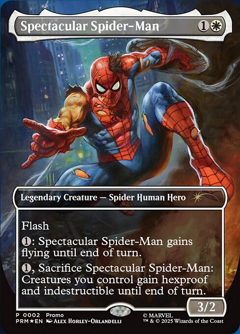 Spectacular Spider-Man (Borderless) (Foil) - LMAR - 2