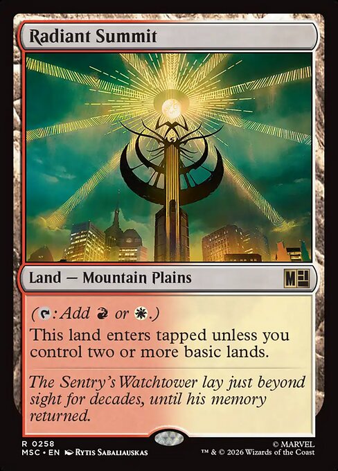 Radiant Summit - MSC - 258