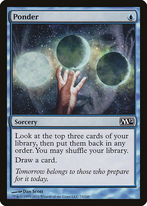 Ponder (Foil) - M12 - 73