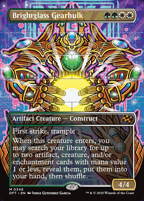 Brightglass Gearhulk (Borderless) - DFT - 348