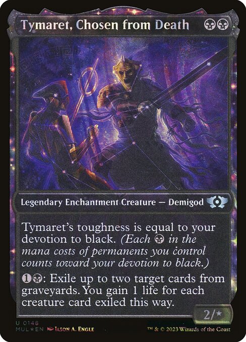 Tymaret, Chosen from Death (Halo Foil) - MUL - 148