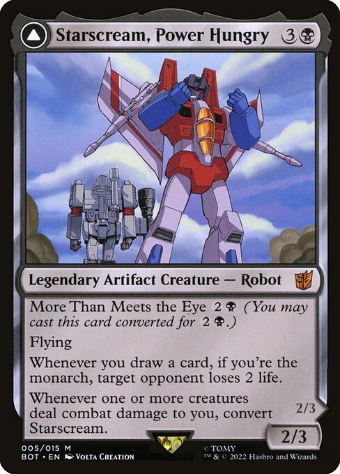 Starscream, Power Hungry (Foil) - BOT - 5