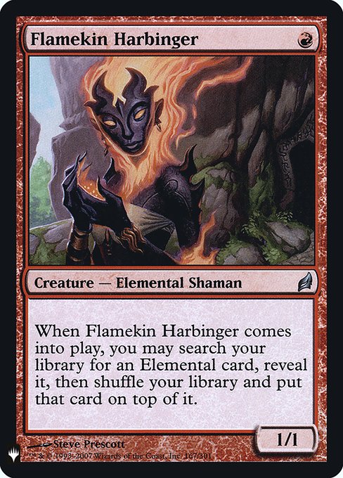 Flamekin Harbinger (Foil) - PLST - LRW-167