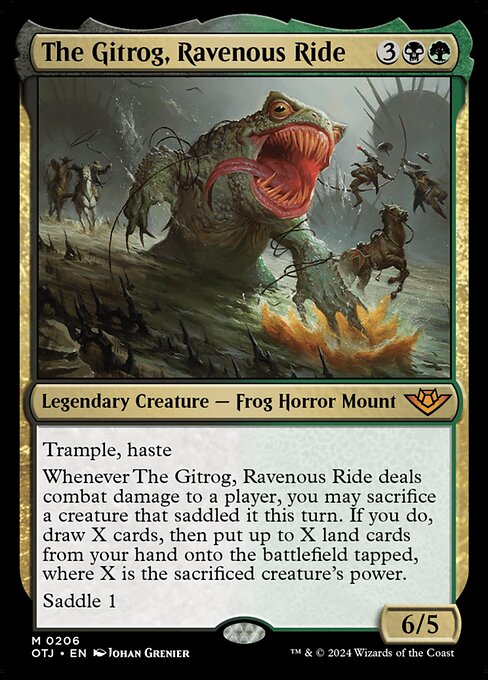 The Gitrog, Ravenous Ride (Foil) - OTJ - 206