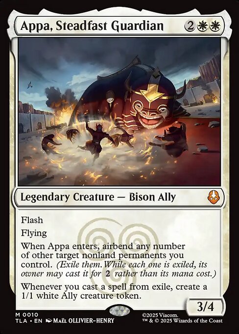 Appa, Steadfast Guardian (Foil) - TLA - 10