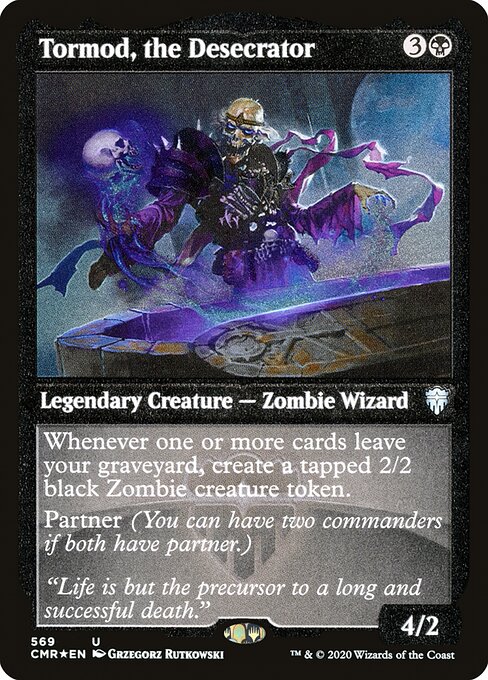 Tormod, the Desecrator (Foil Etched) - CMR - 569