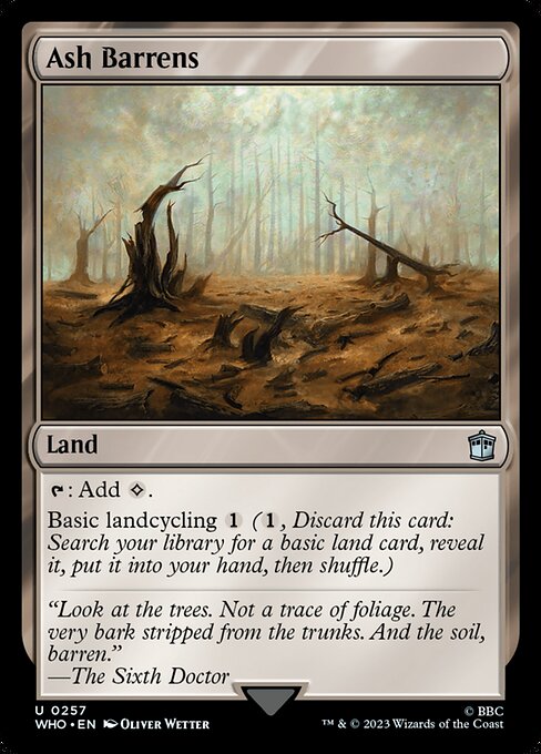 Ash Barrens - WHO - 257