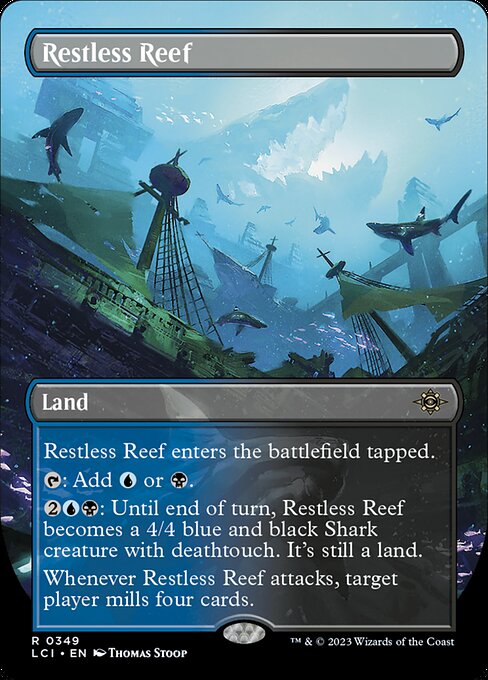 Restless Reef (Borderless) - LCI - 349