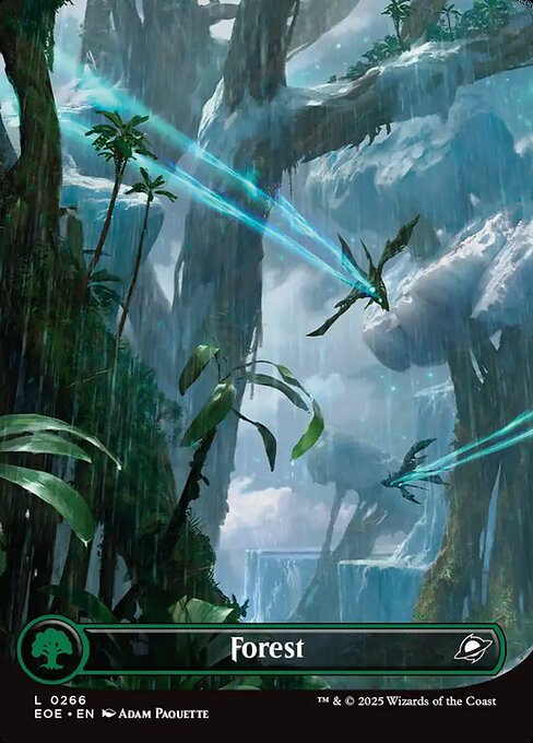 Forest (0266) (Borderless) (Foil) - EOE - 266