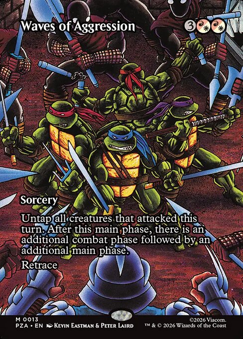 Waves of Aggression (Borderless) - PZA - 13