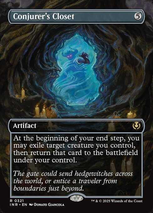 Conjurer's Closet (Borderless) (Foil) - INR - 321