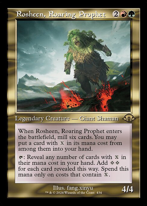 Rosheen, Roaring Prophet (Retro Frame) - MH3 - 434