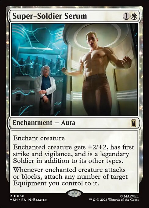 Super-Soldier Serum - MSH - 38