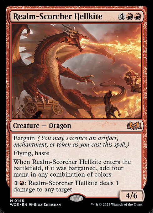 Realm-Scorcher Hellkite - WOE - 145