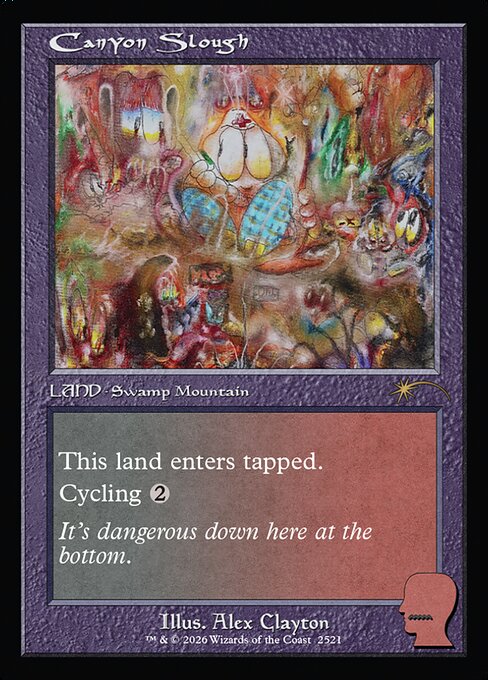 Canyon Slough (Foil) - SLD - 2521