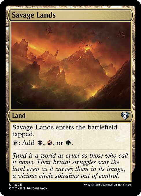 Savage Lands - CMM - 1025