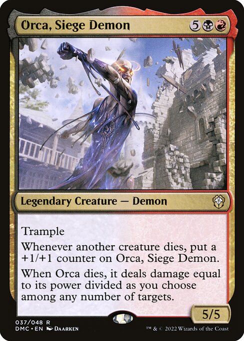 Orca, Siege Demon - DMC - 37