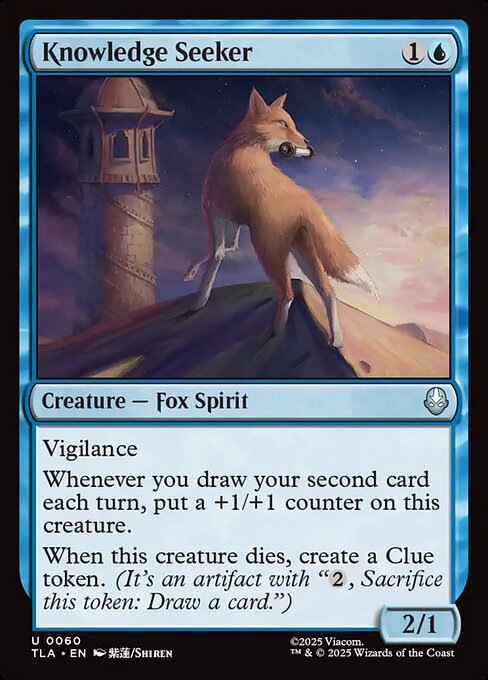 Knowledge Seeker (Foil) - TLA - 60